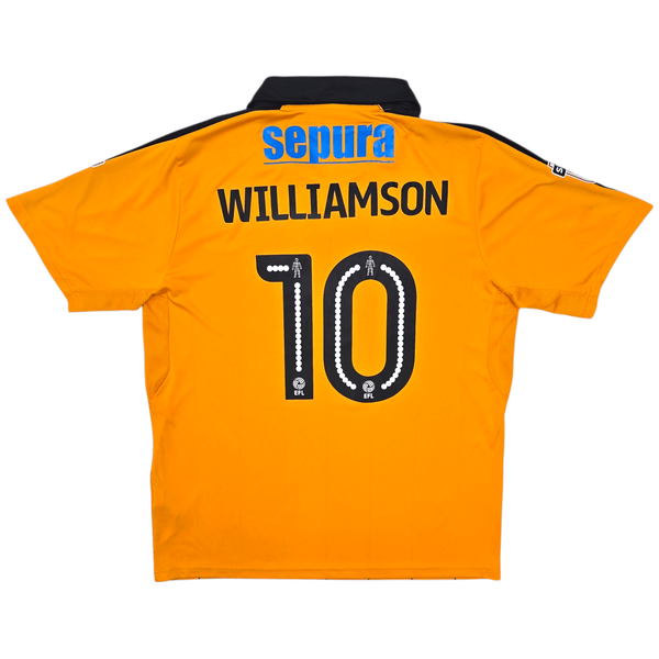 2016/17 Cambridge United Home Football Shirt (XL) Puma #10 Williamson