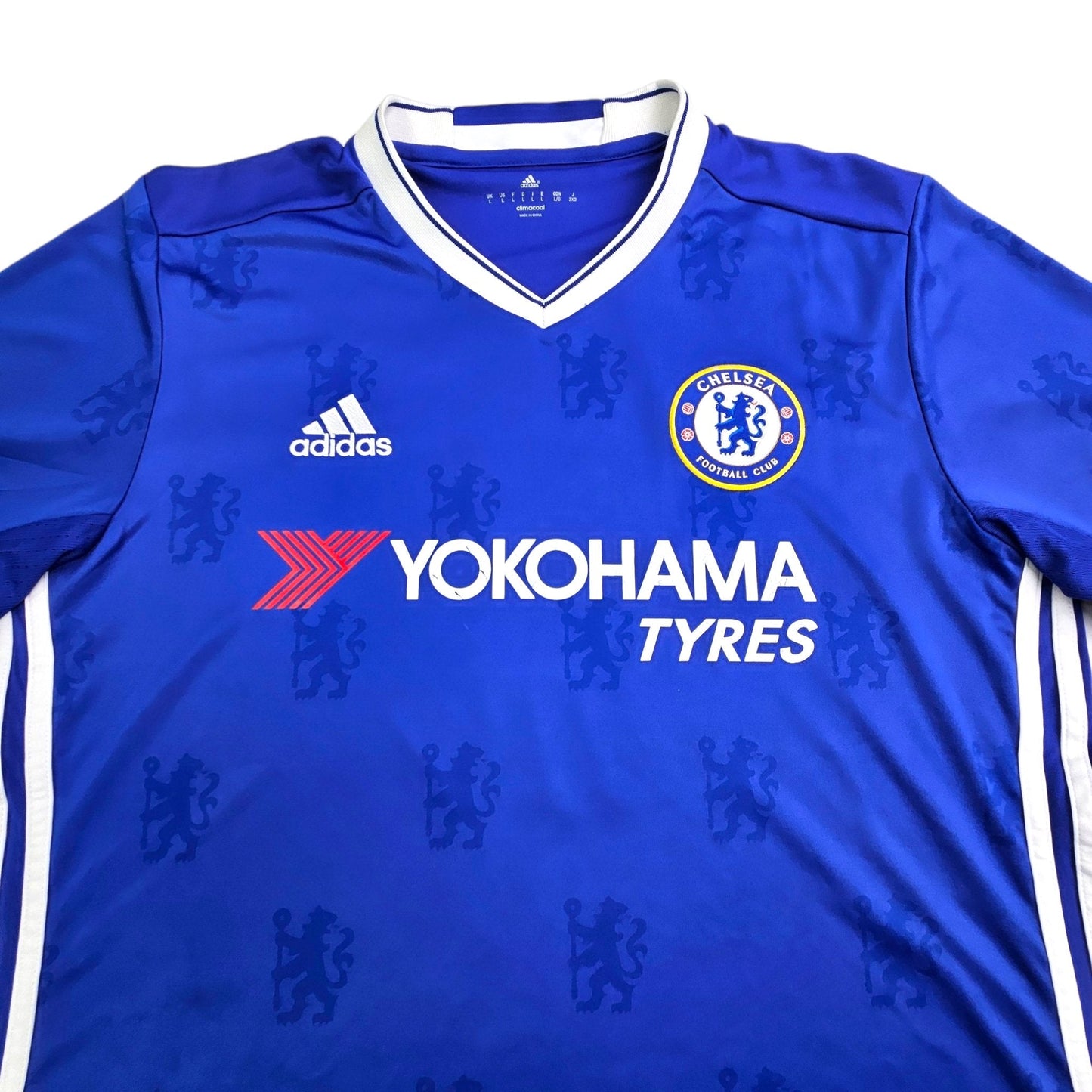 2016/17 Chelsea Home Football Shirt (L) Adidas #4 Fabregas
