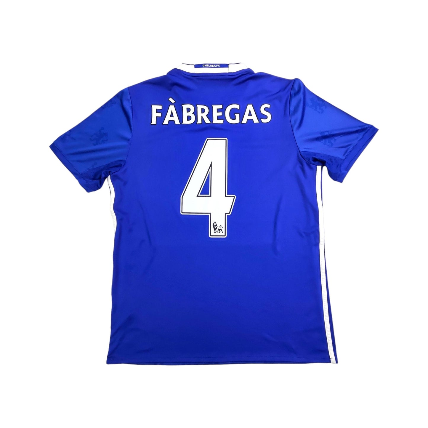 2016/17 Chelsea Home Football Shirt (L) Adidas #4 Fabregas