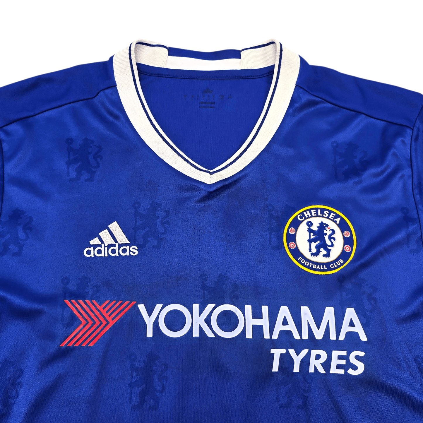 2016/17 Chelsea Home Football Shirt (L) Adidas #4 Fabregas