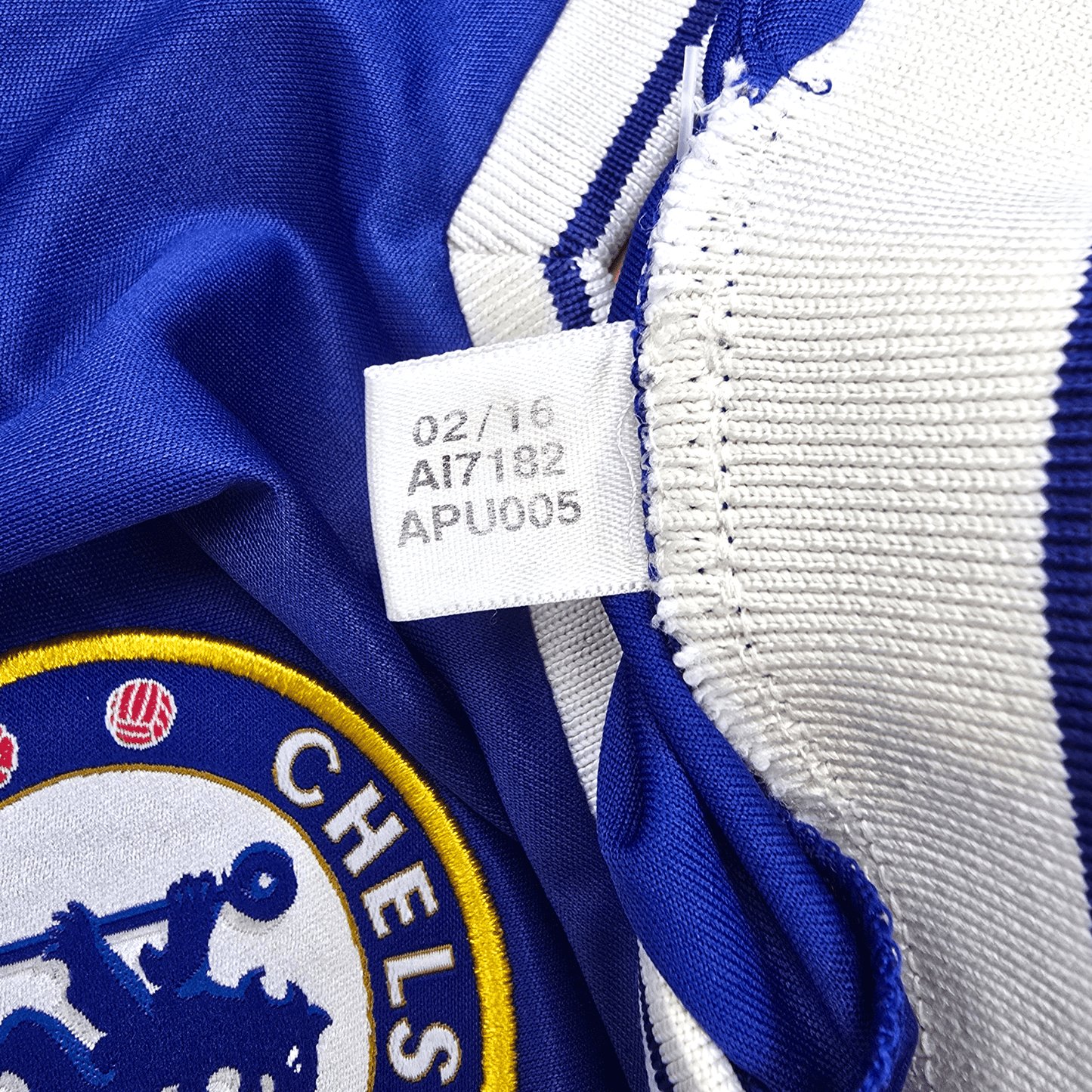 2016/17 Chelsea Home Football Shirt (L) Adidas #4 Fabregas