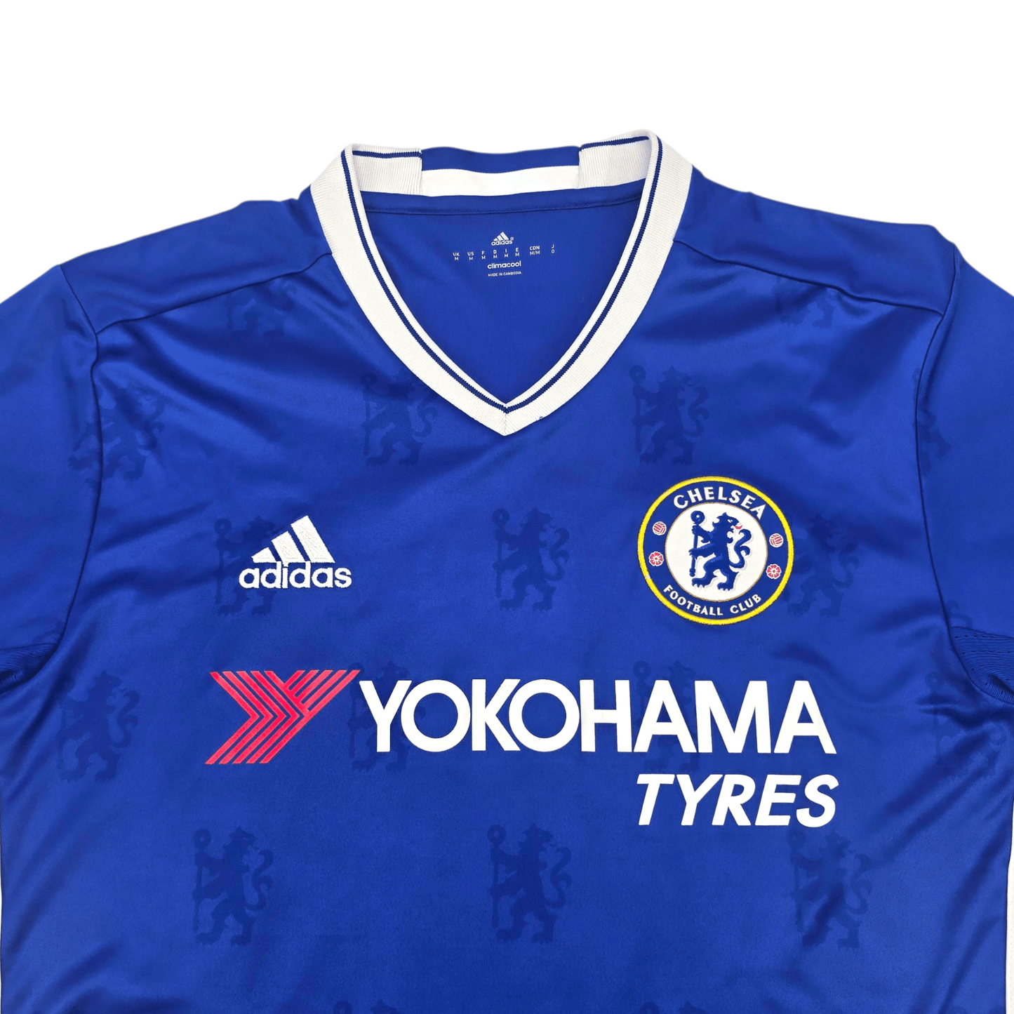 2016/17 Chelsea Home Football Shirt (M) Adidas #10 Hazard