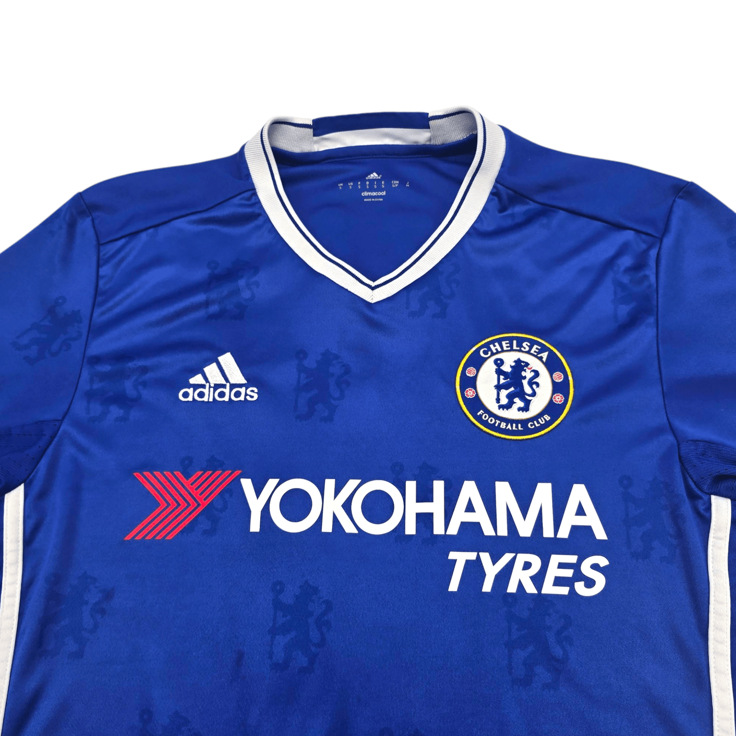 2016/17 Chelsea Home Football Shirt (S) Adidas #17 Hazard