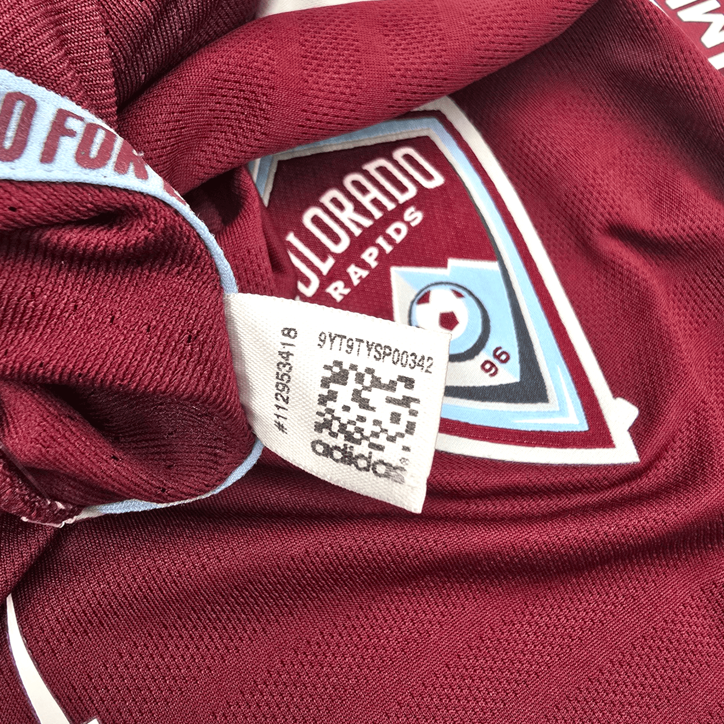 2016/17 Colorado Rapids Home Football Shirt (M) Adidas #16 Moosey