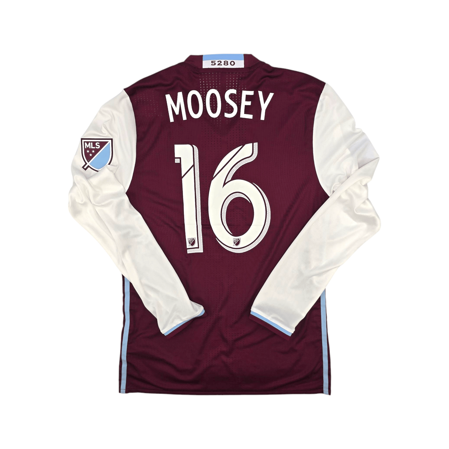 2016/17 Colorado Rapids Home Football Shirt (M) Adidas #16 Moosey
