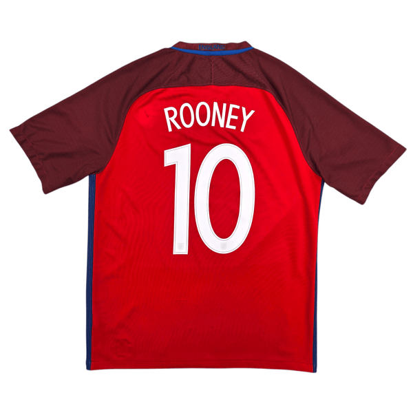 2016/17 England Away Football Shirt (L) Nike #10 Rooney