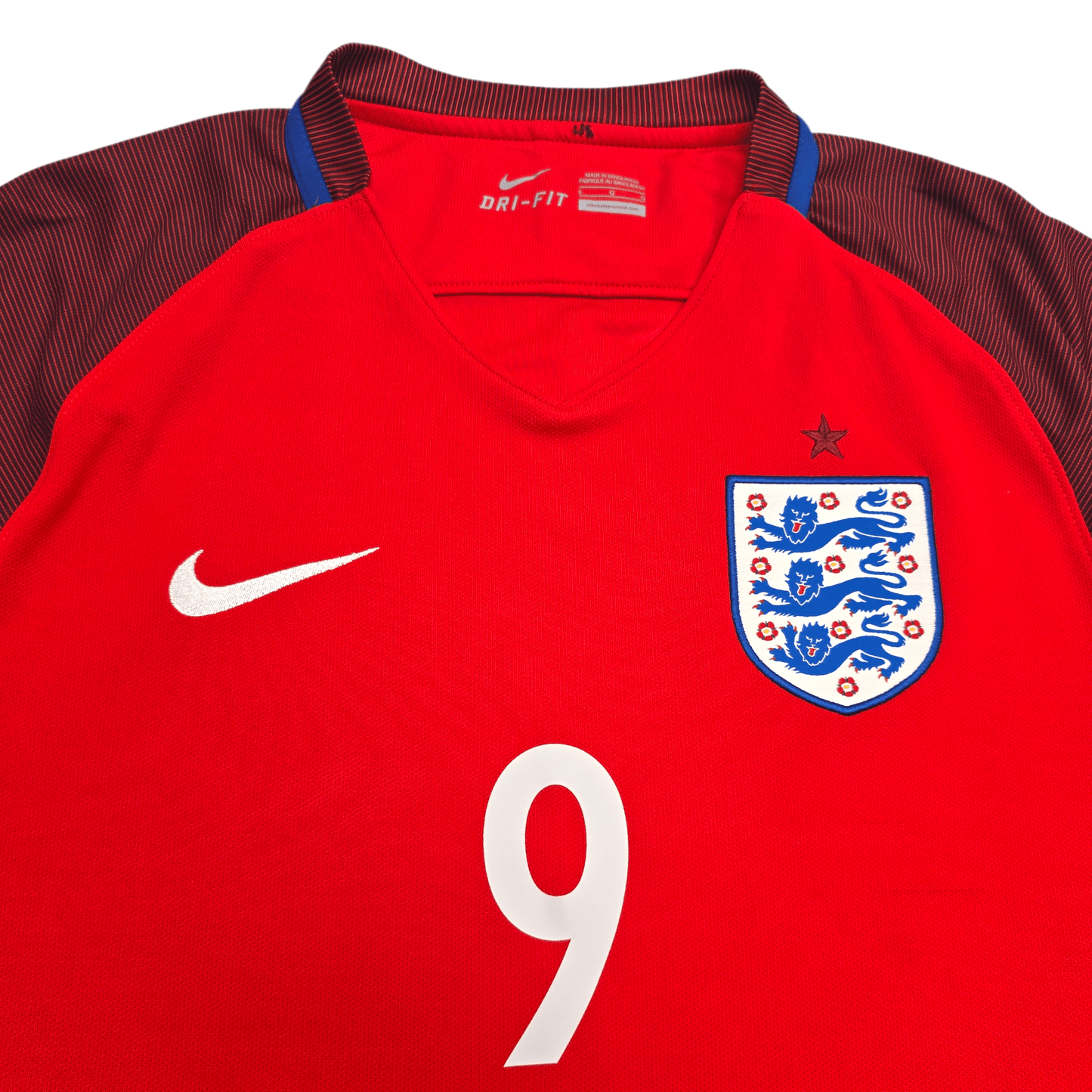 2016/17 England Away Football Shirt (L) Nike #9 Kane