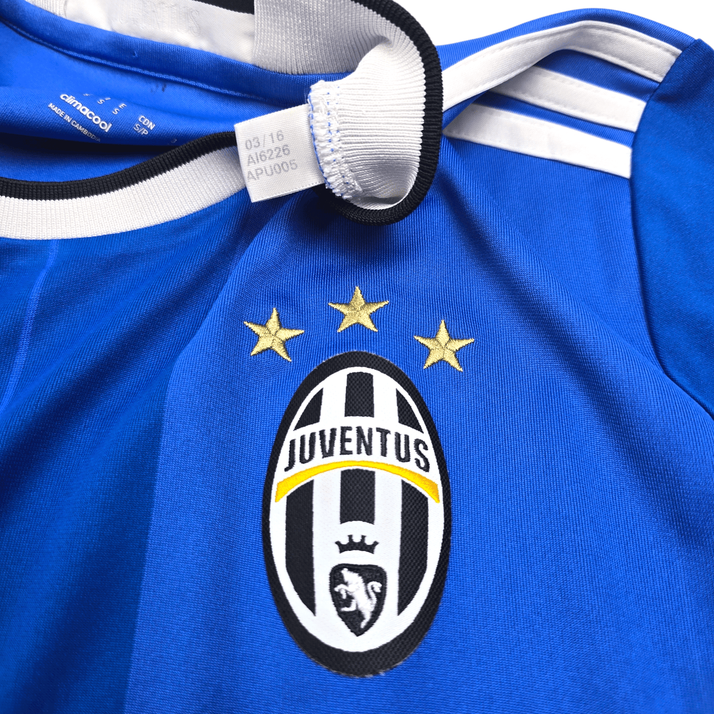 2016/17 Juventus Away Football Shirt (S) Adidas #21 Dybala