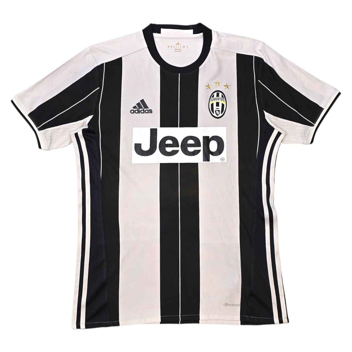 2016/17 Juventus Home Football Shirt (S) Adidas #9 Higuain