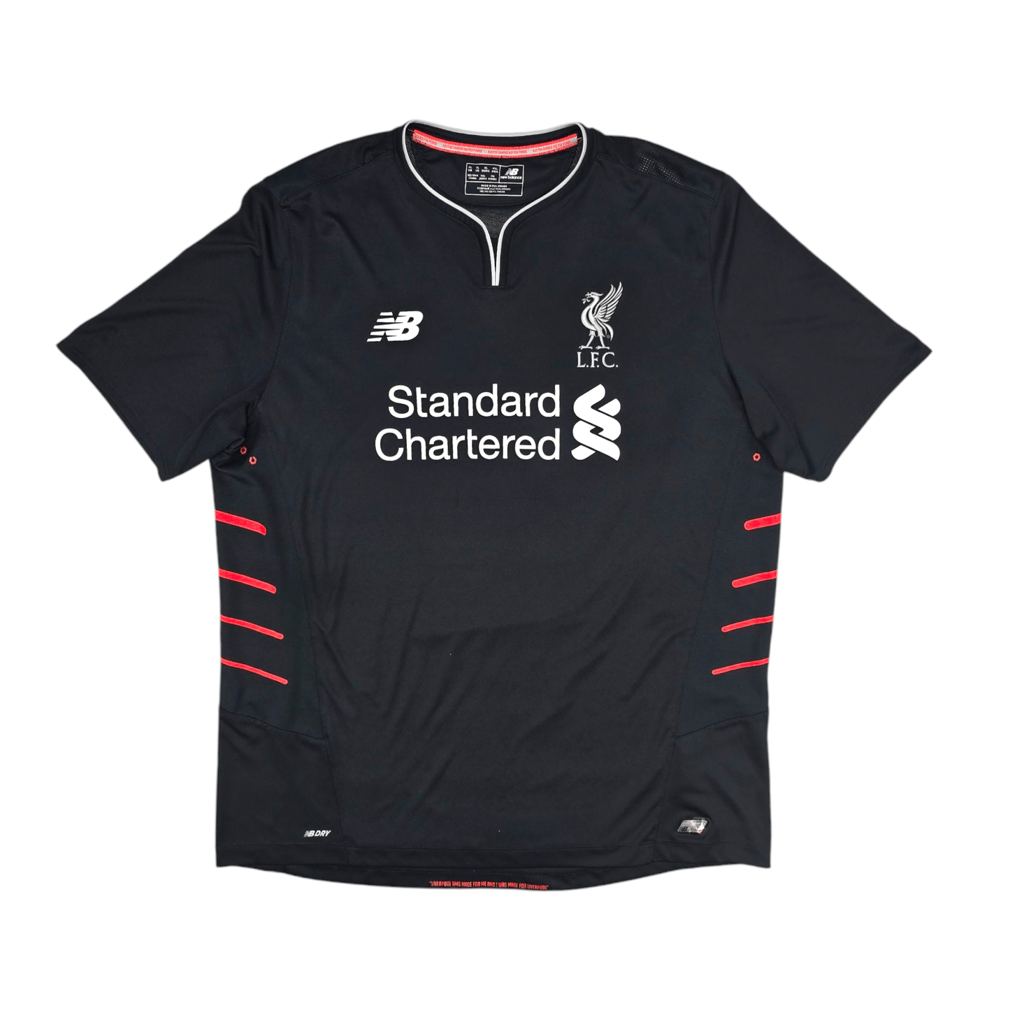 2016/17 Liverpool Away Football Shirt (XL) New Balance #19 Mane