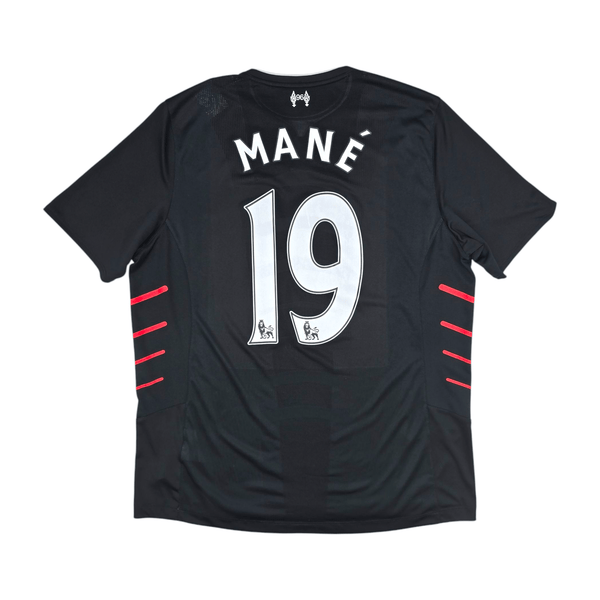 2016/17 Liverpool Away Football Shirt (XL) New Balance #19 Mane