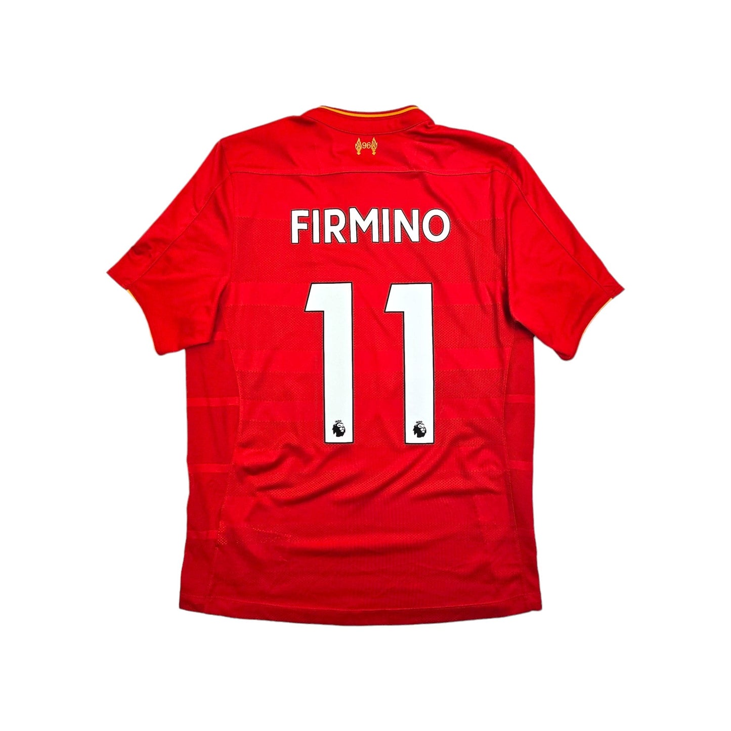 2016/17 Liverpool Home Football Shirt (M) New Balance # 11 Firmino