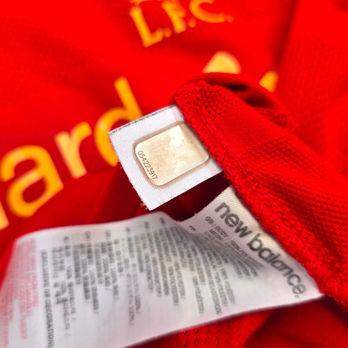 2016/17 Liverpool Home Football Shirt (XL) New Balance