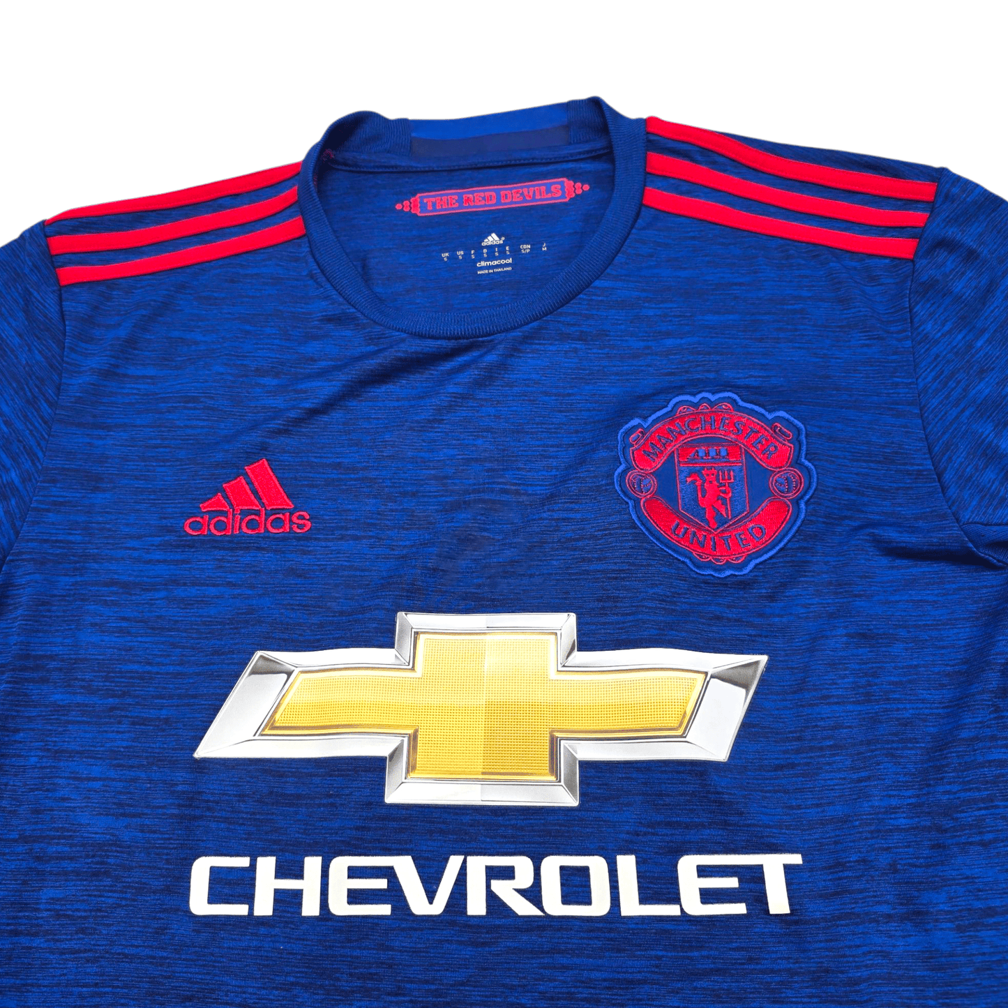 2016/17 Manchester United Away Football Shirt (S) Adidas #9 Ibrahimovic