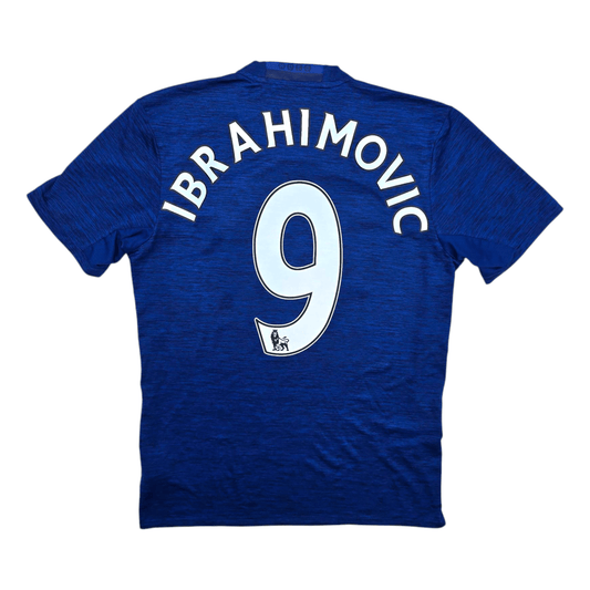 2016/17 Manchester United Away Football Shirt (S) Adidas #9 Ibrahimovic