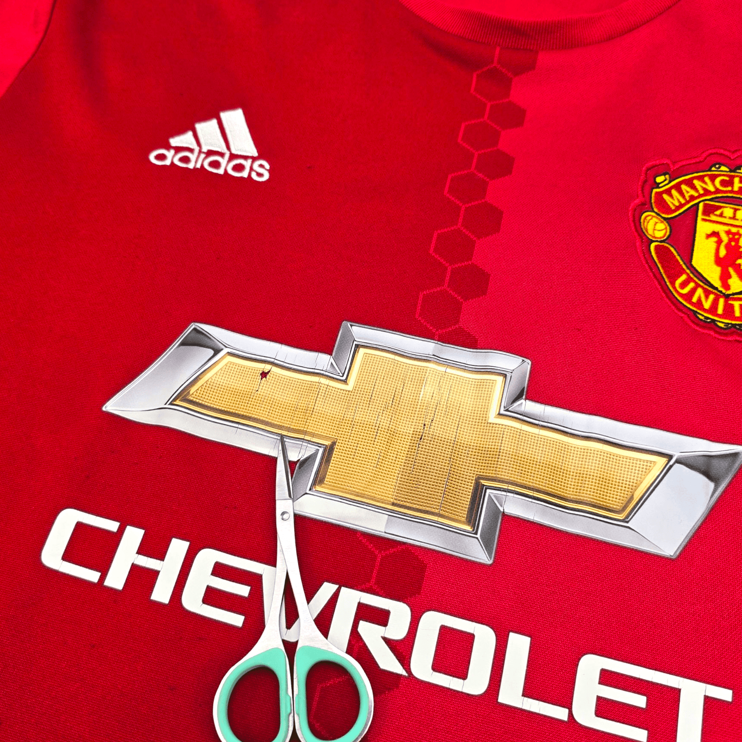 2016/17 Manchester United Home Football Shirt (M) Adidas #9 Ibrahimovic