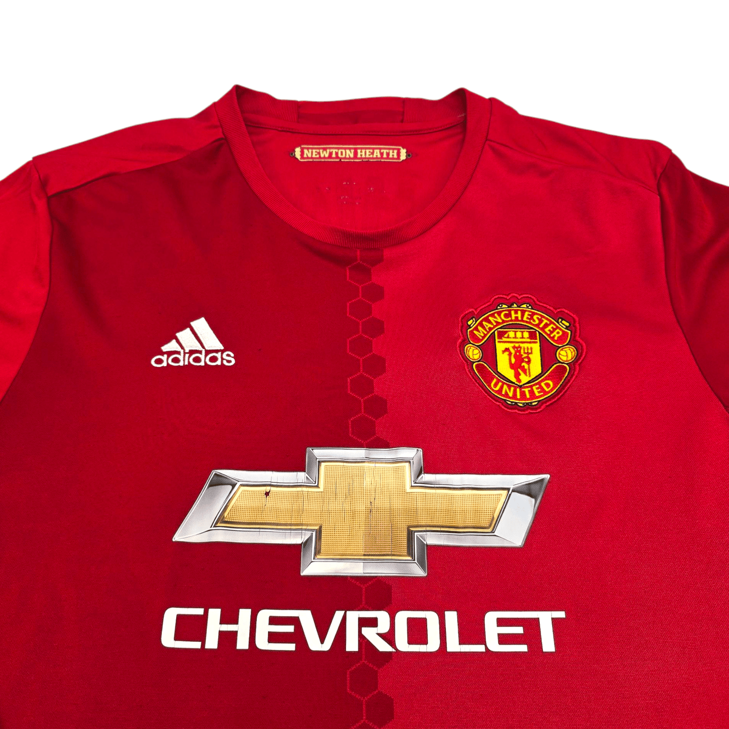 2016/17 Manchester United Home Football Shirt (M) Adidas #9 Ibrahimovic