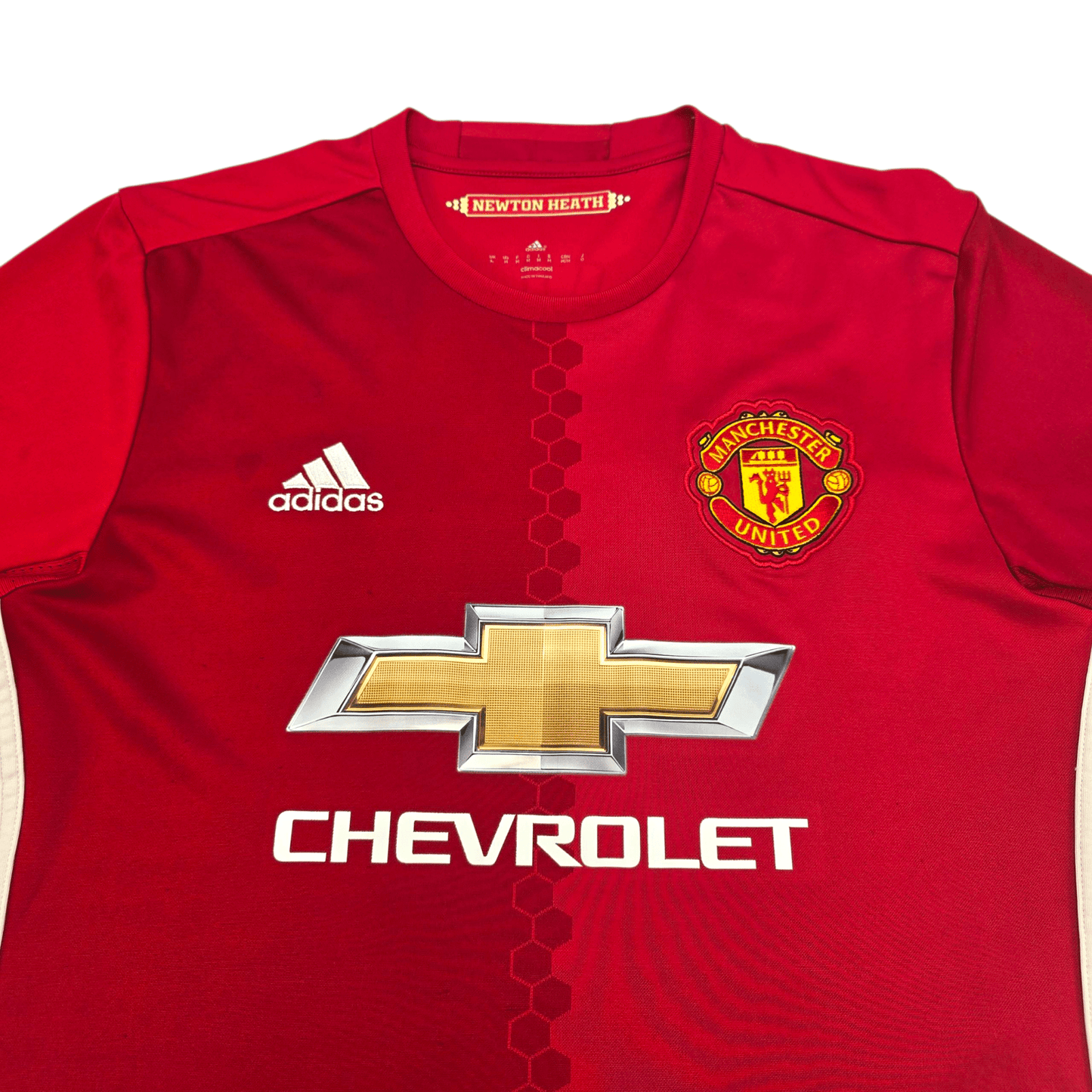 2016/17 Manchester United Home Football Shirt (M) Adidas #9 Ibrahimovic