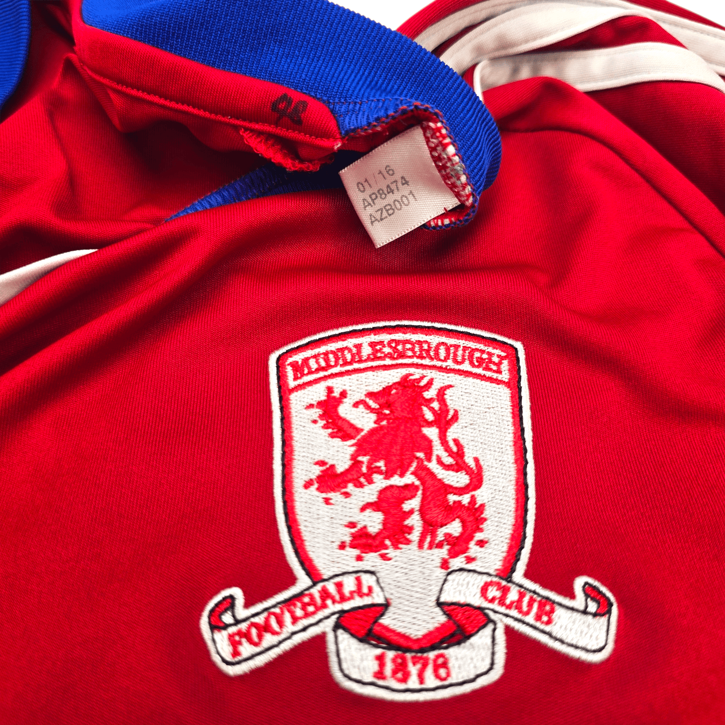 2016/17 Middlesbrough Home Football Shirt (M) Adidas #19 Downing