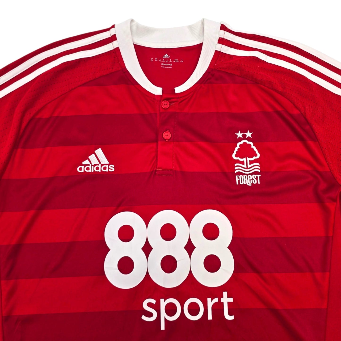 2016/17 Nottingham Forest Home Football Shirt (2XL) Adidas #9 Assombalonga