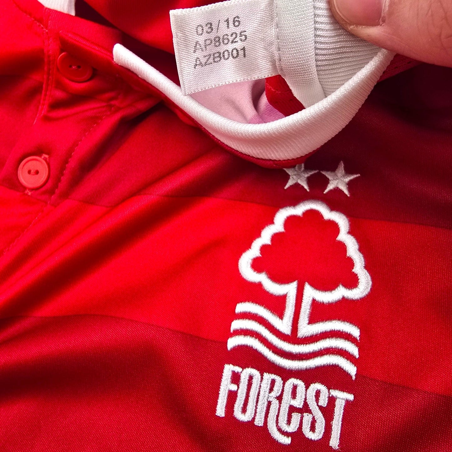 2016/17 Nottingham Forest Home Football Shirt (2XL) Adidas #9 Assombalonga