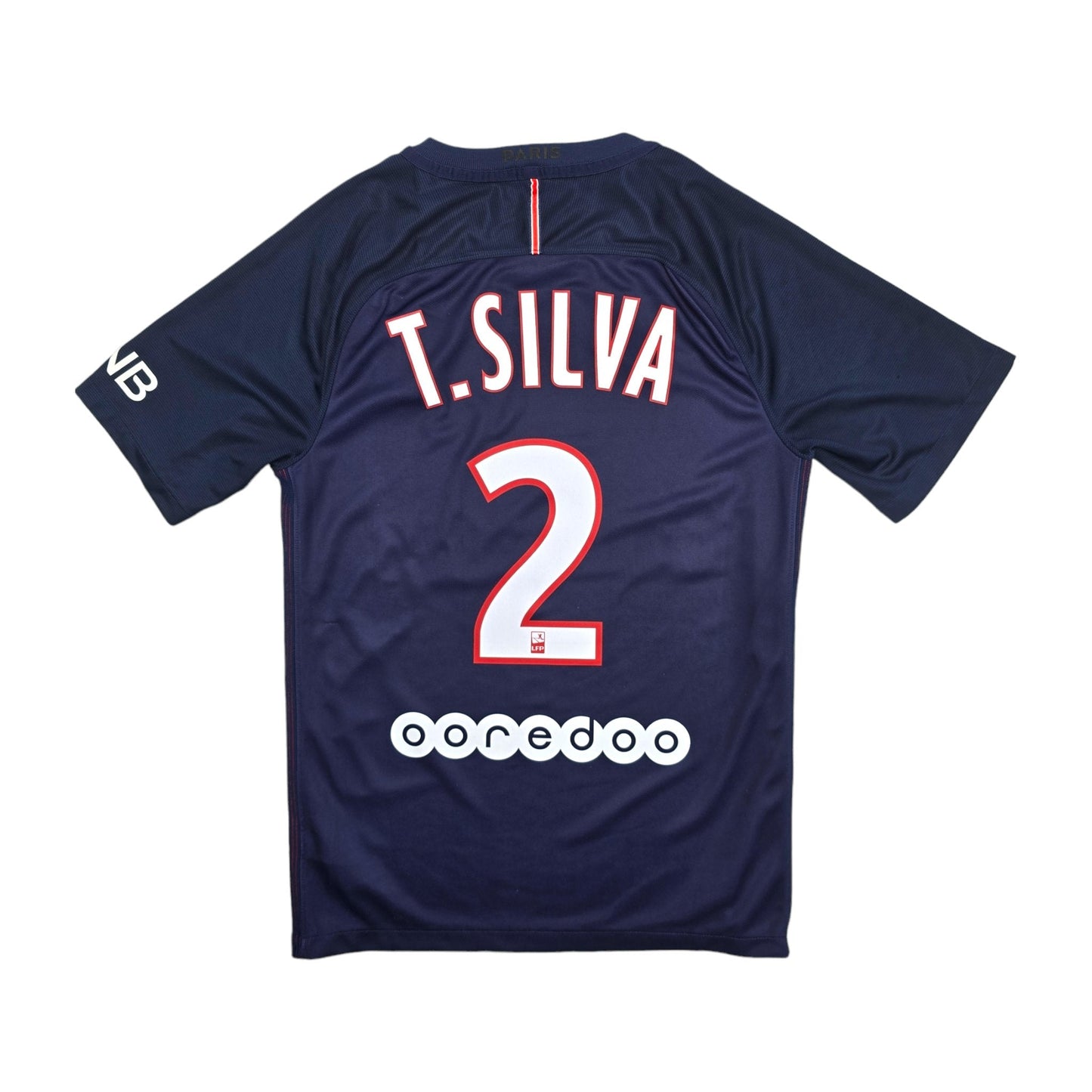 2016/17 PSG Home Football Shirt (S) Nike #2 T.Silva