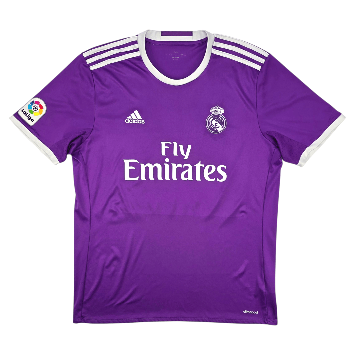 2016/17 Real Madrid Away Football Shirt (L) Adidas #7 Ronaldo