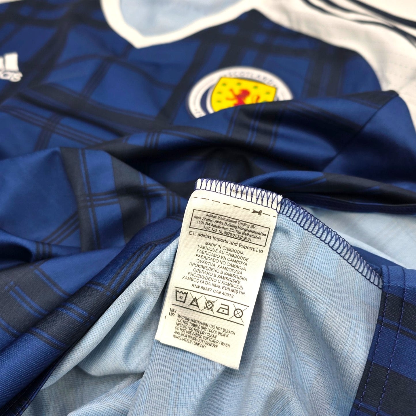 2016/17 Scotland Home Football Shirt (XL) Adidas