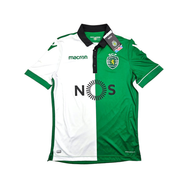 2016/17 Sporting Lisbon Home Football Shirt (M) Macron (BNWTs)