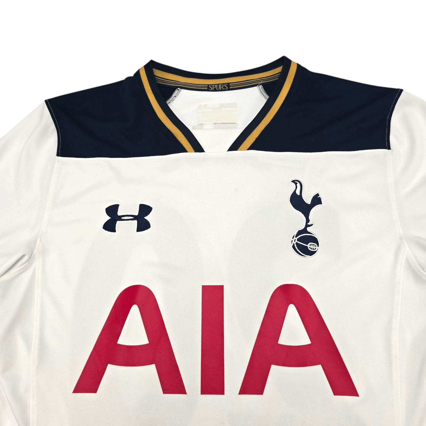 2016/17 Tottenham Hotspur Home Football Shirt (M) Under Armour #20 Dele (UCL)