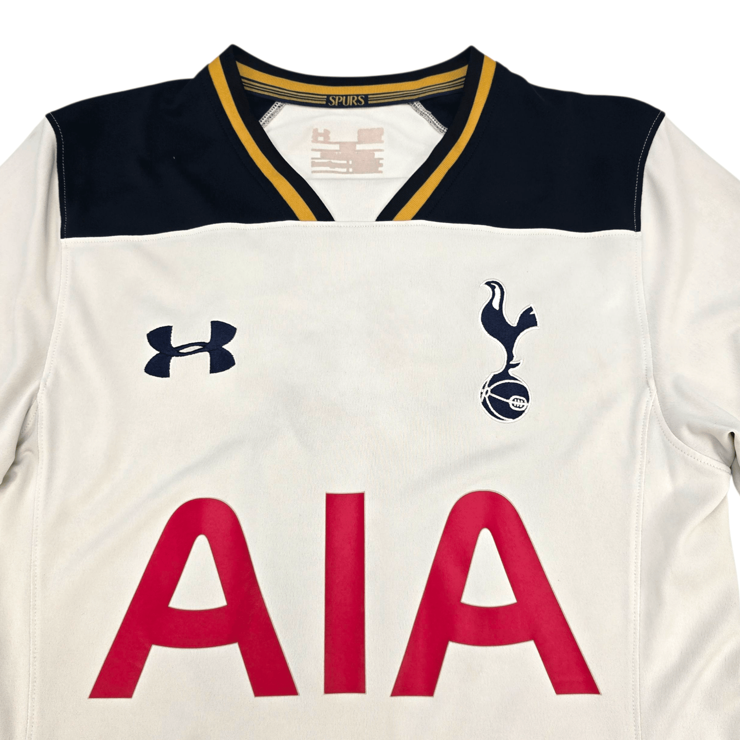 2016/17 Tottenham Hotspur Home Football Shirt (S) Under Armour #7 Son
