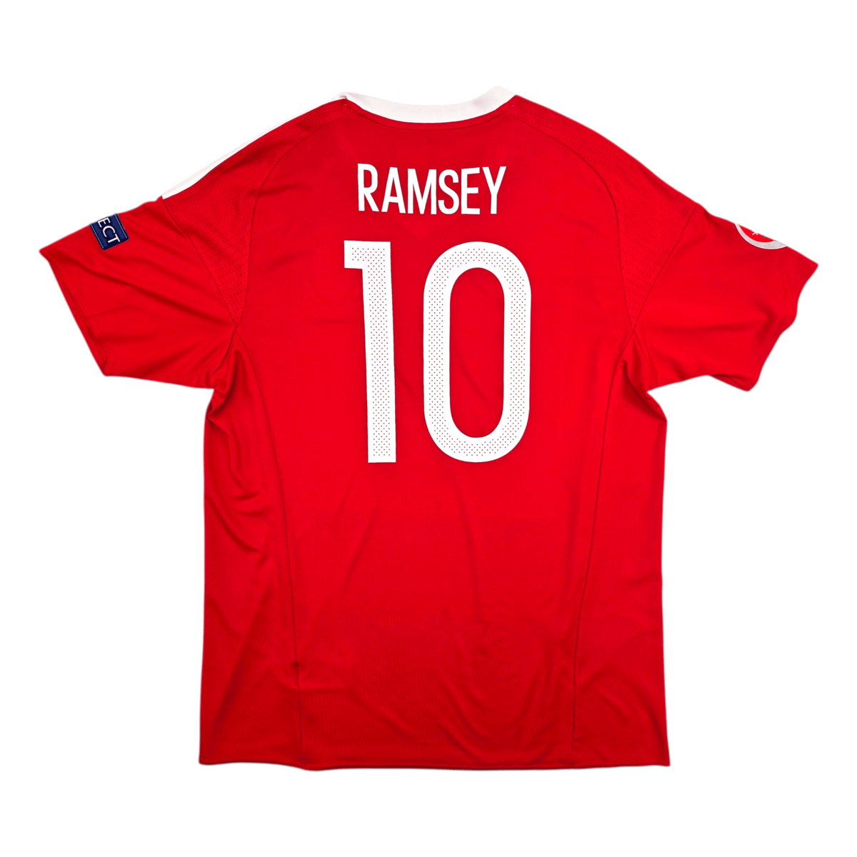 2016/17 Wales Home Football Shirt (L) Adidas #10 Ramsey