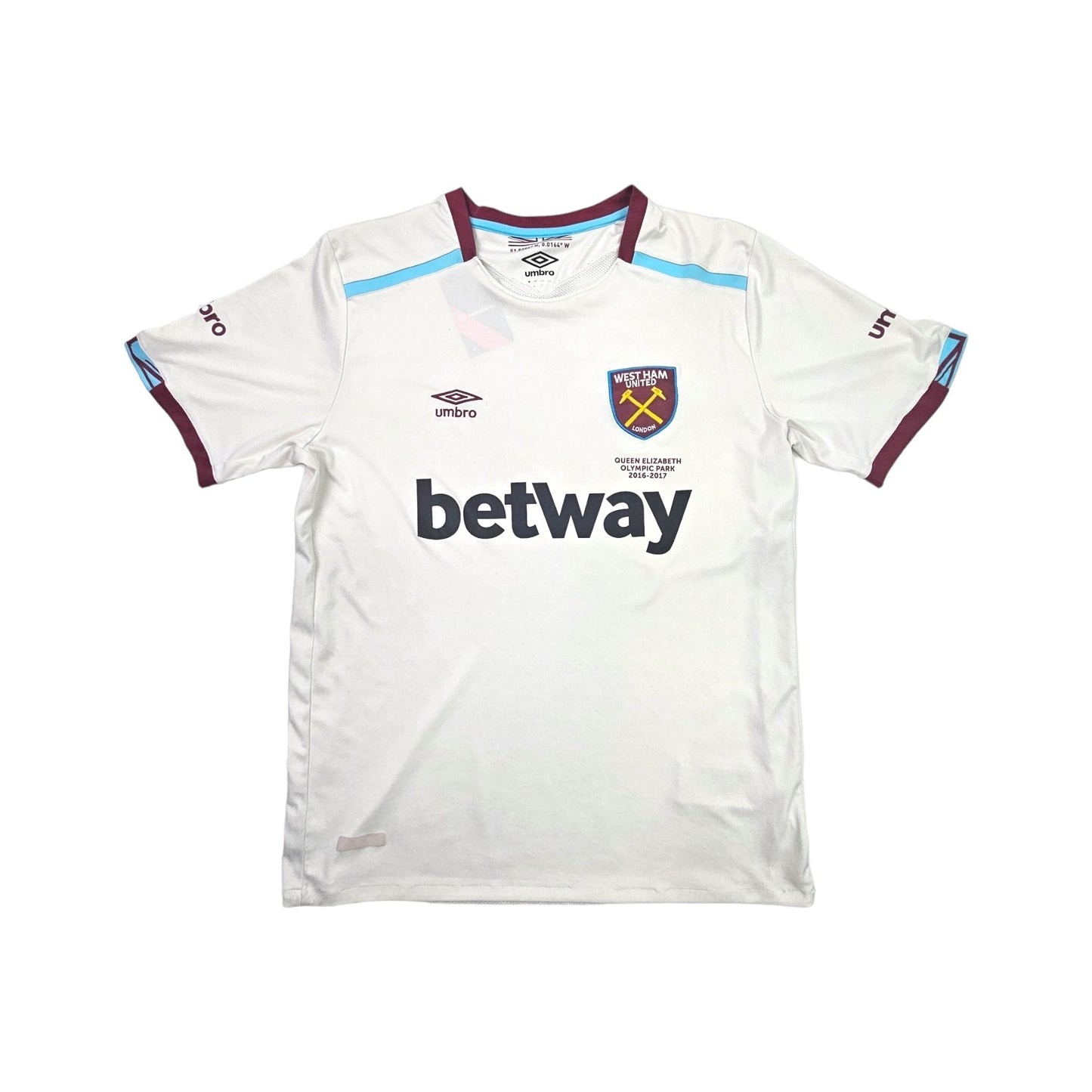 2016/17 West Ham Away Football Shirt (L) Umbro