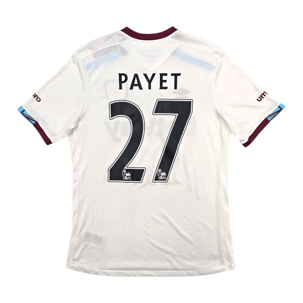 2016/17 West Ham United Away Football Shirt (L) Umbro #27 Payet