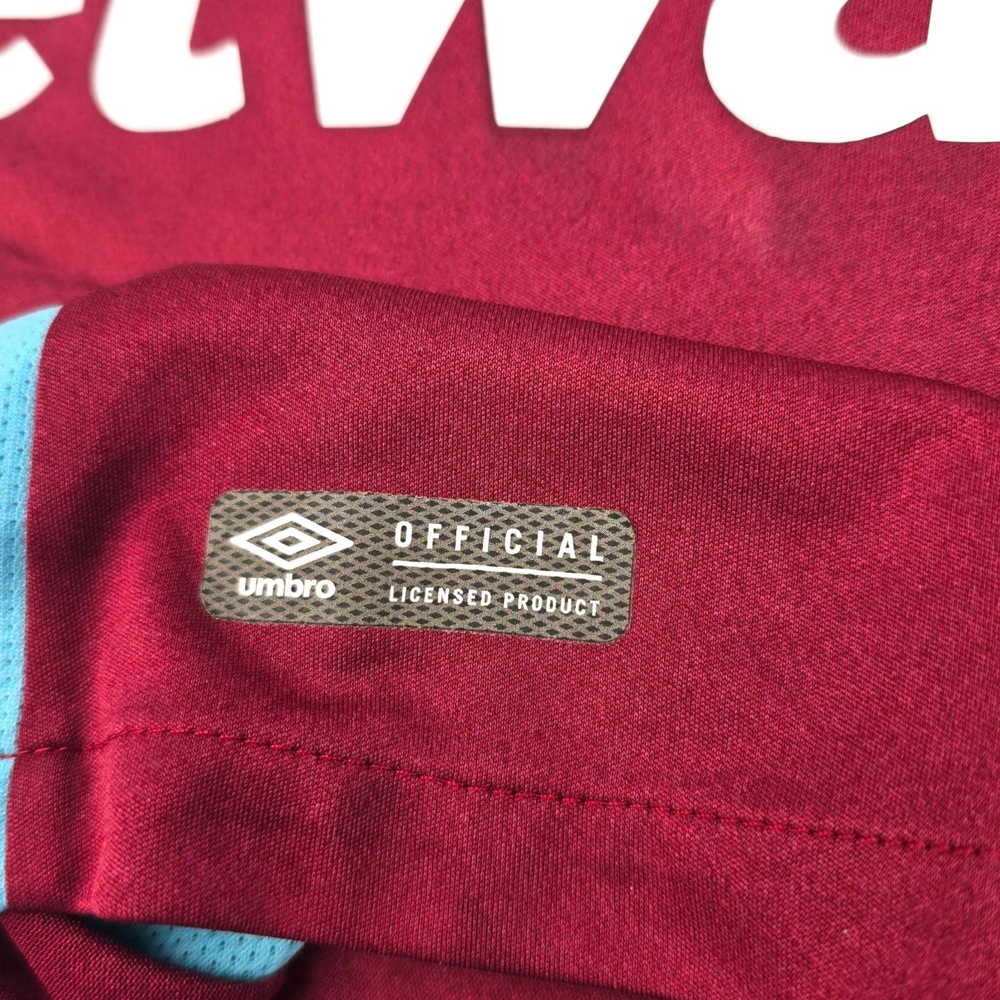 2016/17 West Ham United Home Football Shirt (XL) Umbro #41 Rice