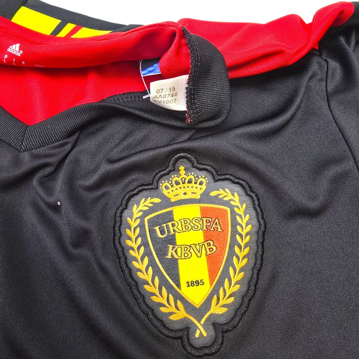 2016/18 Belgium Home Football Shirt (L) Adidas