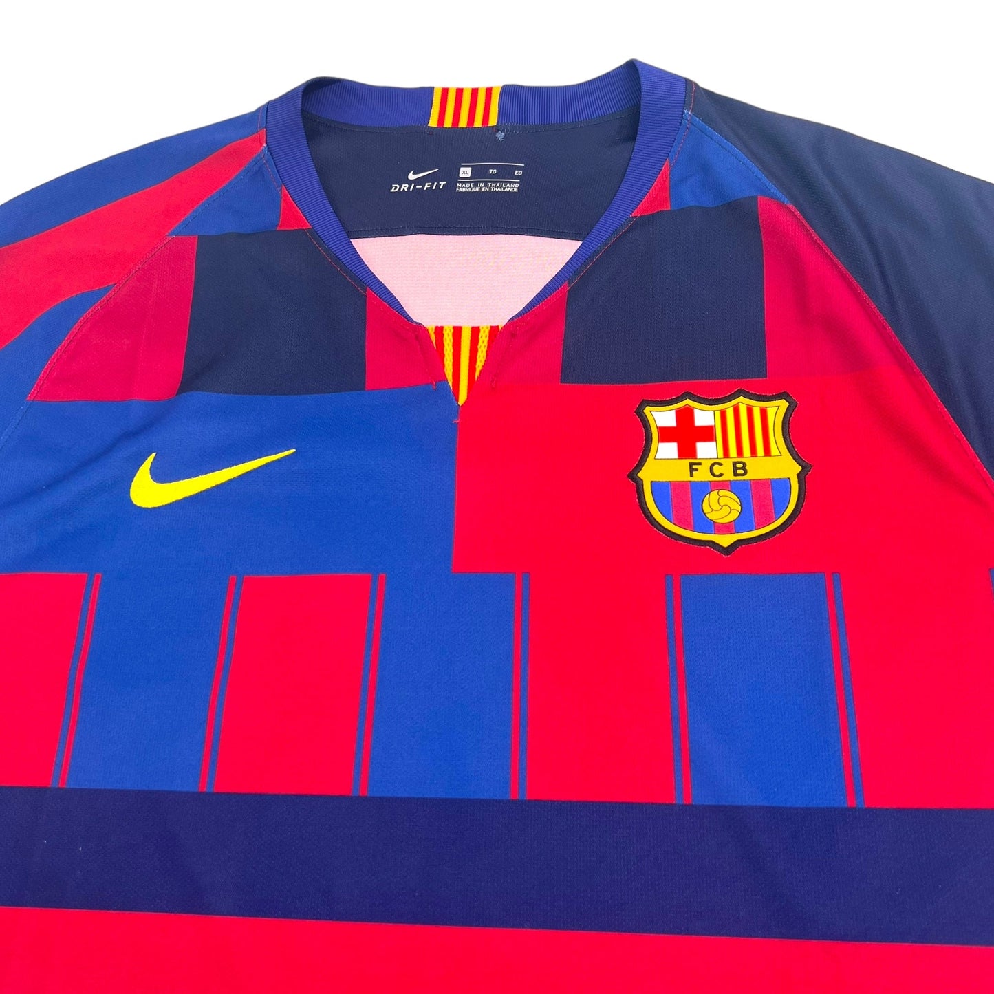 2017/18 Barcelona 'Anniversary Mash-Up' Football Shirt (XL) Nike #10 Messi