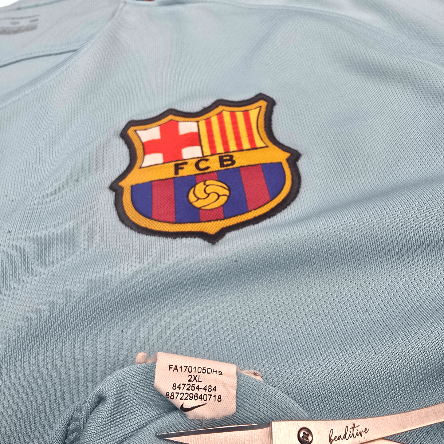 2017/18 Barcelona Away Football Shirt (2XL) Nike #11 Neymar Jr.