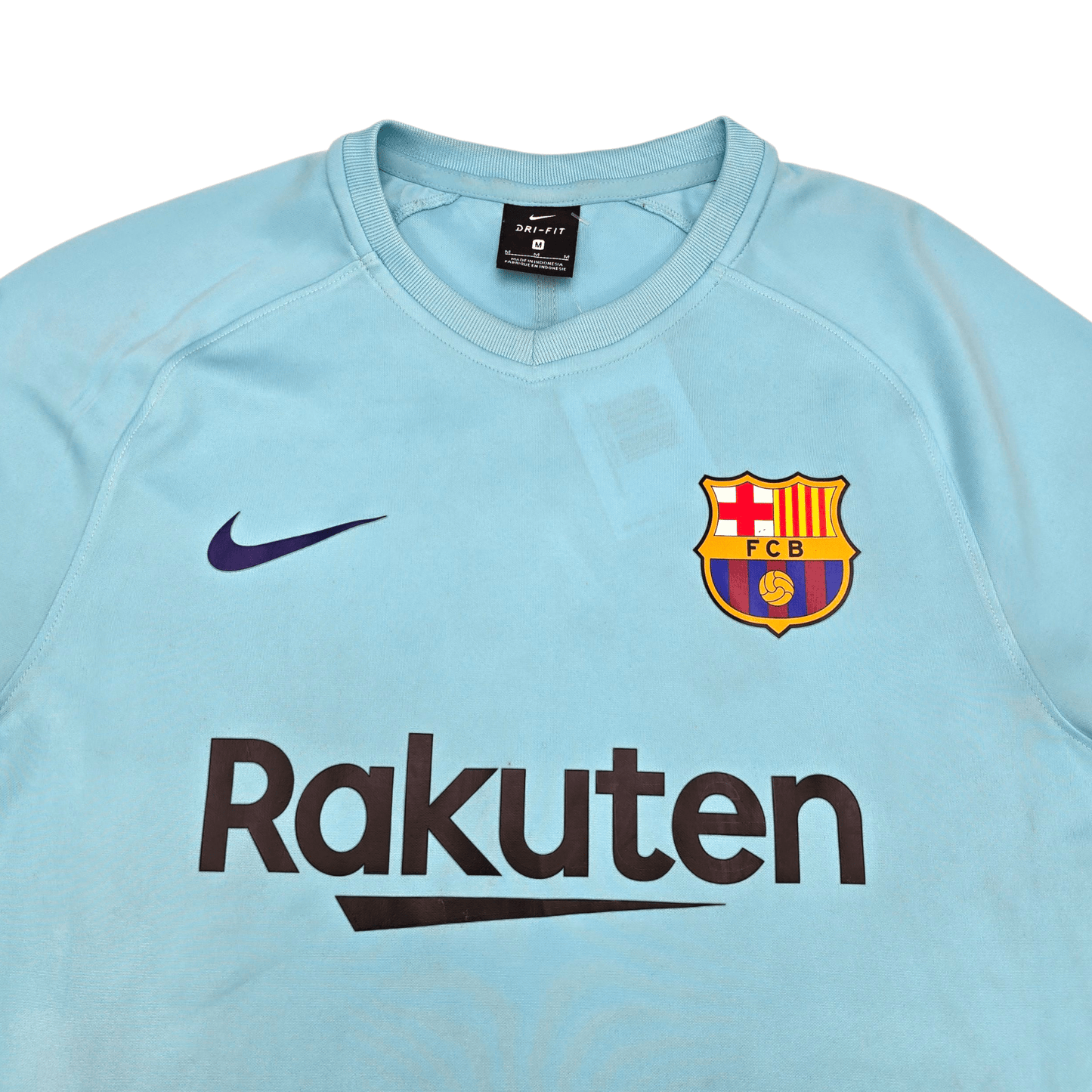 2017/18 Barcelona Away Football Shirt (M) Nike #10 Messi