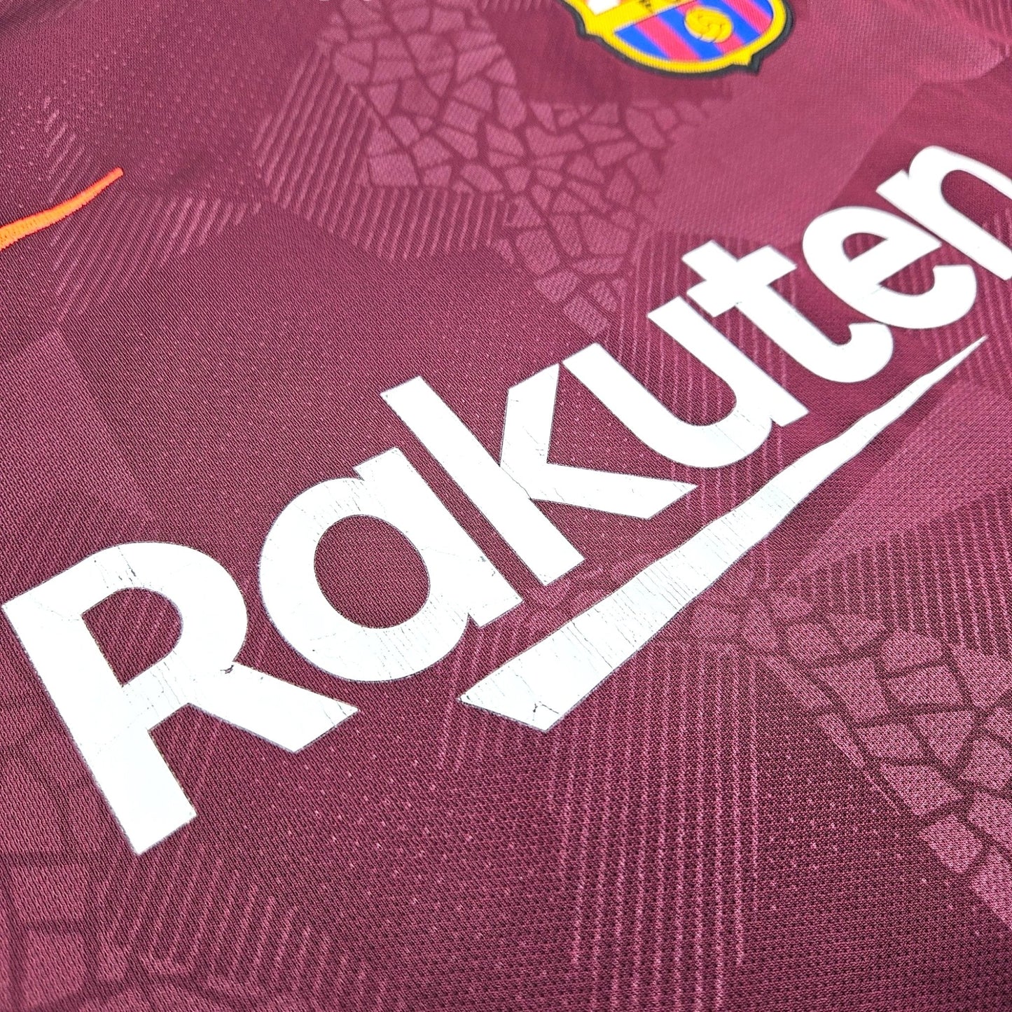 2017/18 Barcelona Third Football Shirt (M) Nike #10 Messi