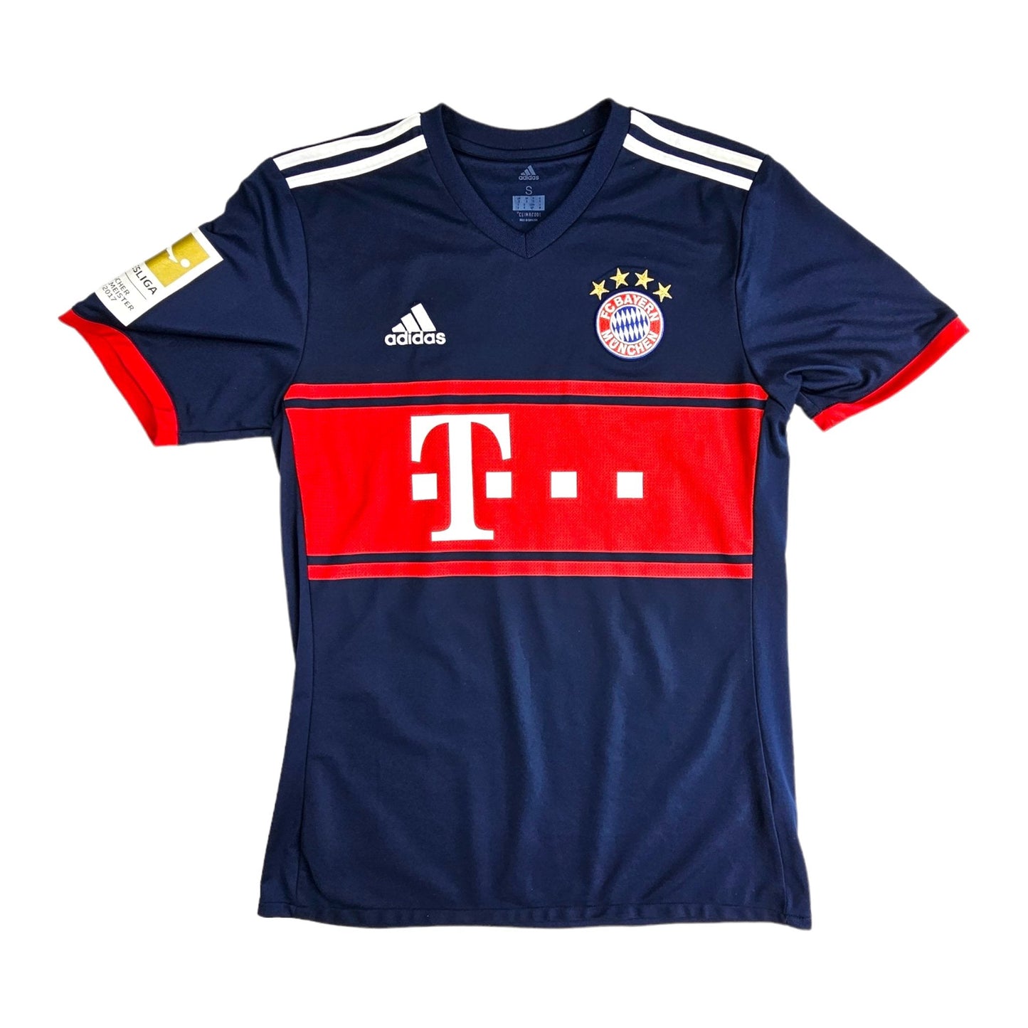 2017/18 Bayern Munich Away Football Shirt (S) Adidas #24 Tolisso
