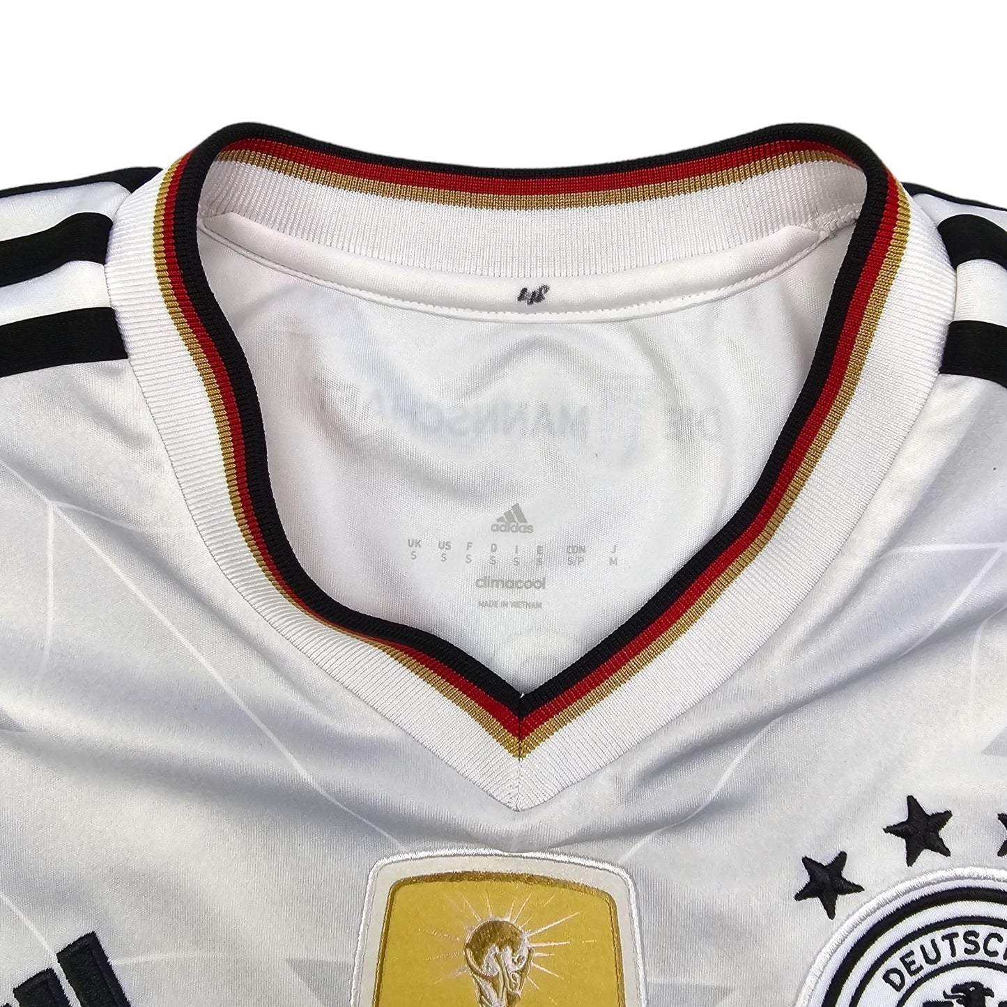 2017/18 Germany Home Football Shirt (M) Adidas #10 Podolski