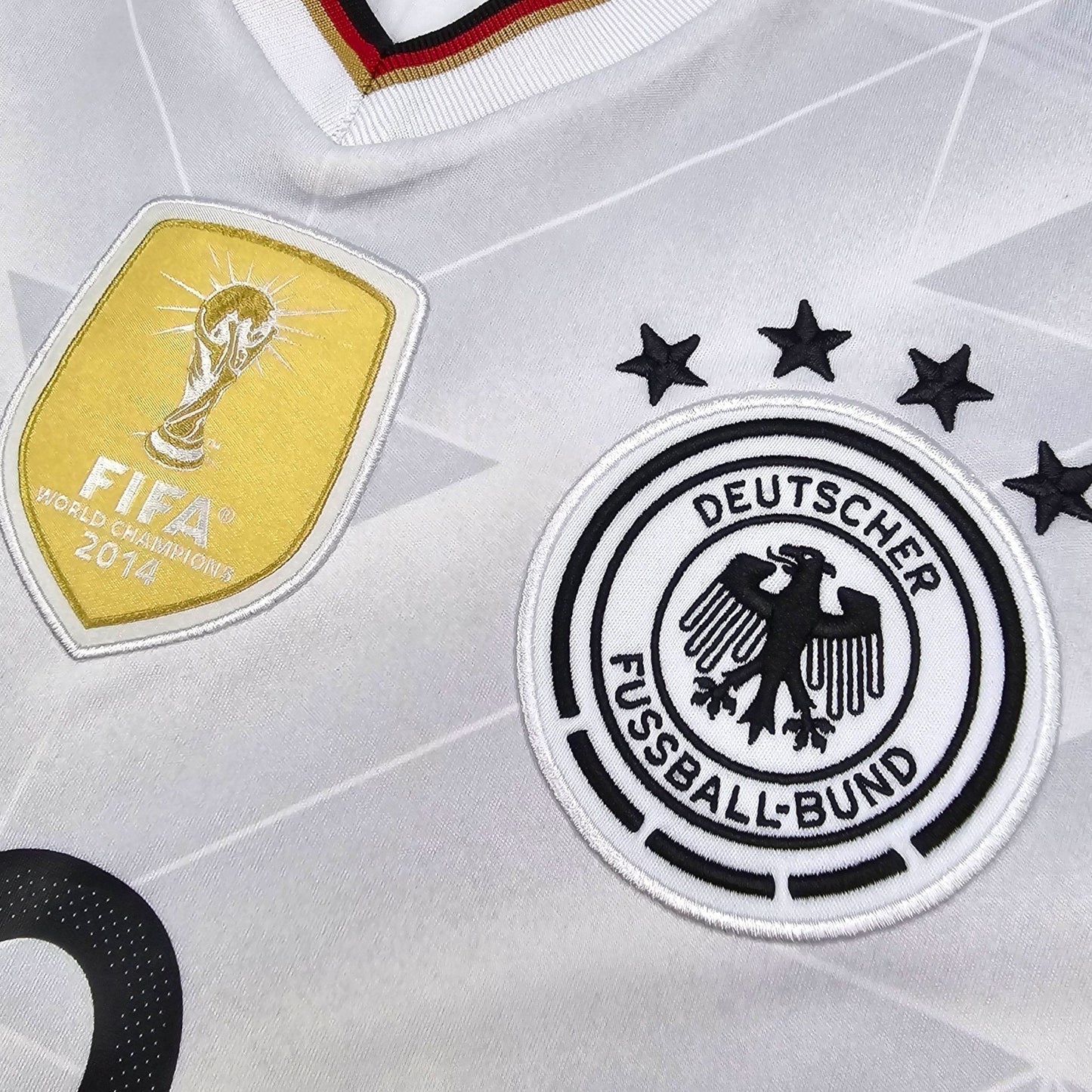 2017/18 Germany Home Football Shirt (M) Adidas #10 Podolski