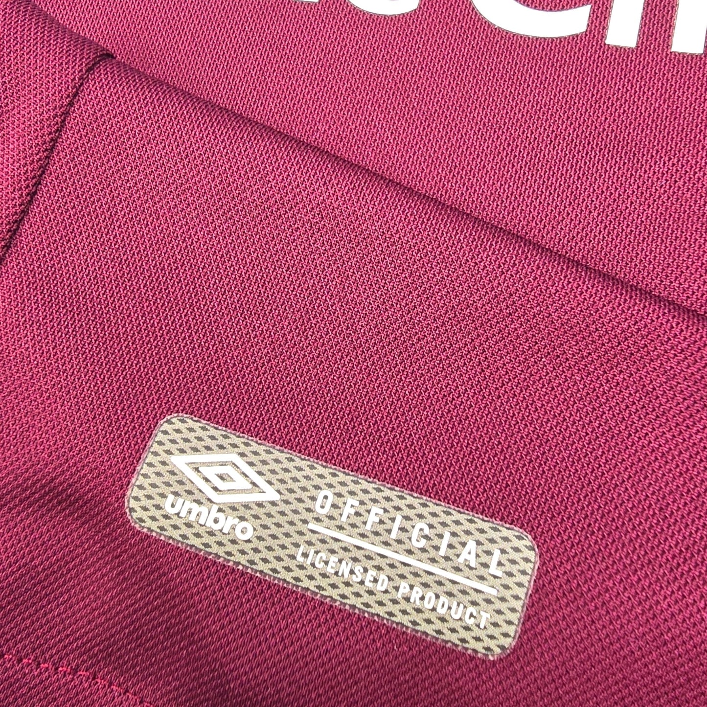 2017/18 Heart of Midlothian Home Football Shirt (M) Umbro #6 Berra