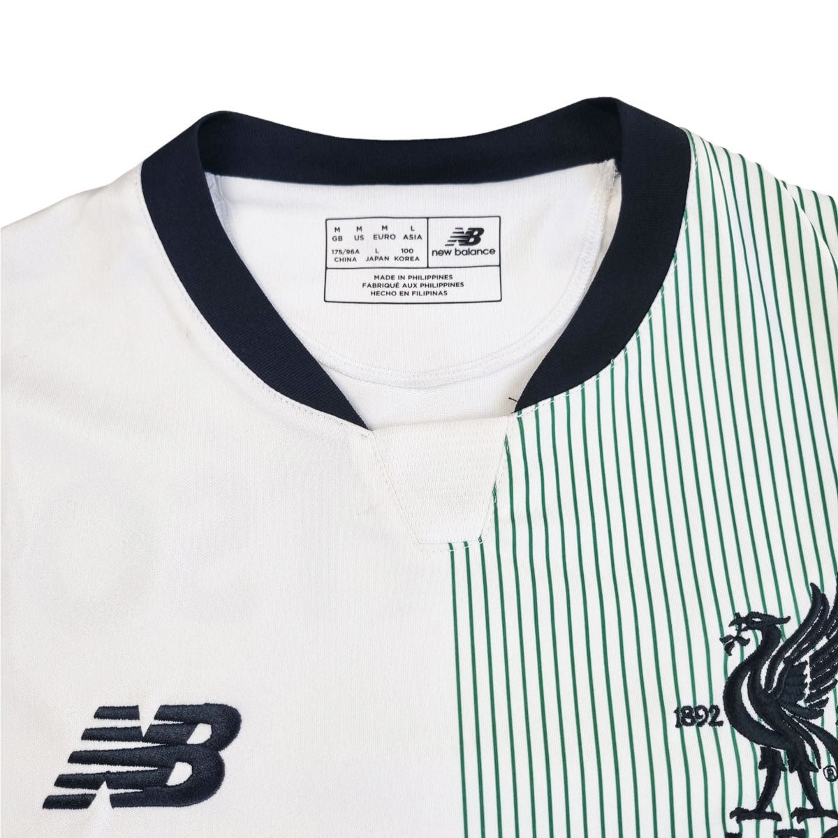 2017/18 Liverpool 125 Yrs Away Football Shirt (M) NB #26 Robertson