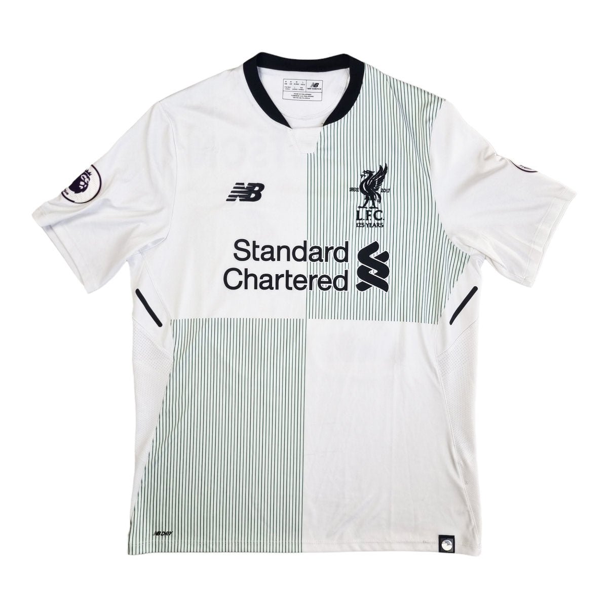 2017/18 Liverpool 125 Yrs Away Football Shirt (M) NB #26 Robertson
