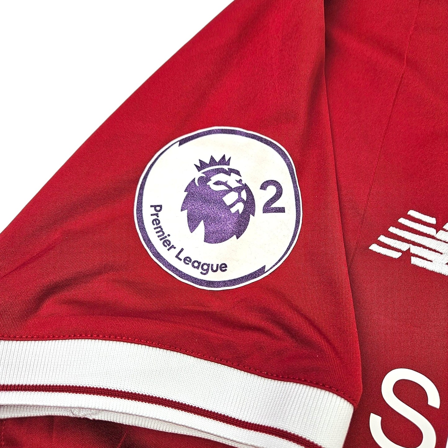 2017/18 Liverpool Home Football Shirt (L) New Balance #3 (PL2 Match Worn/Issue)
