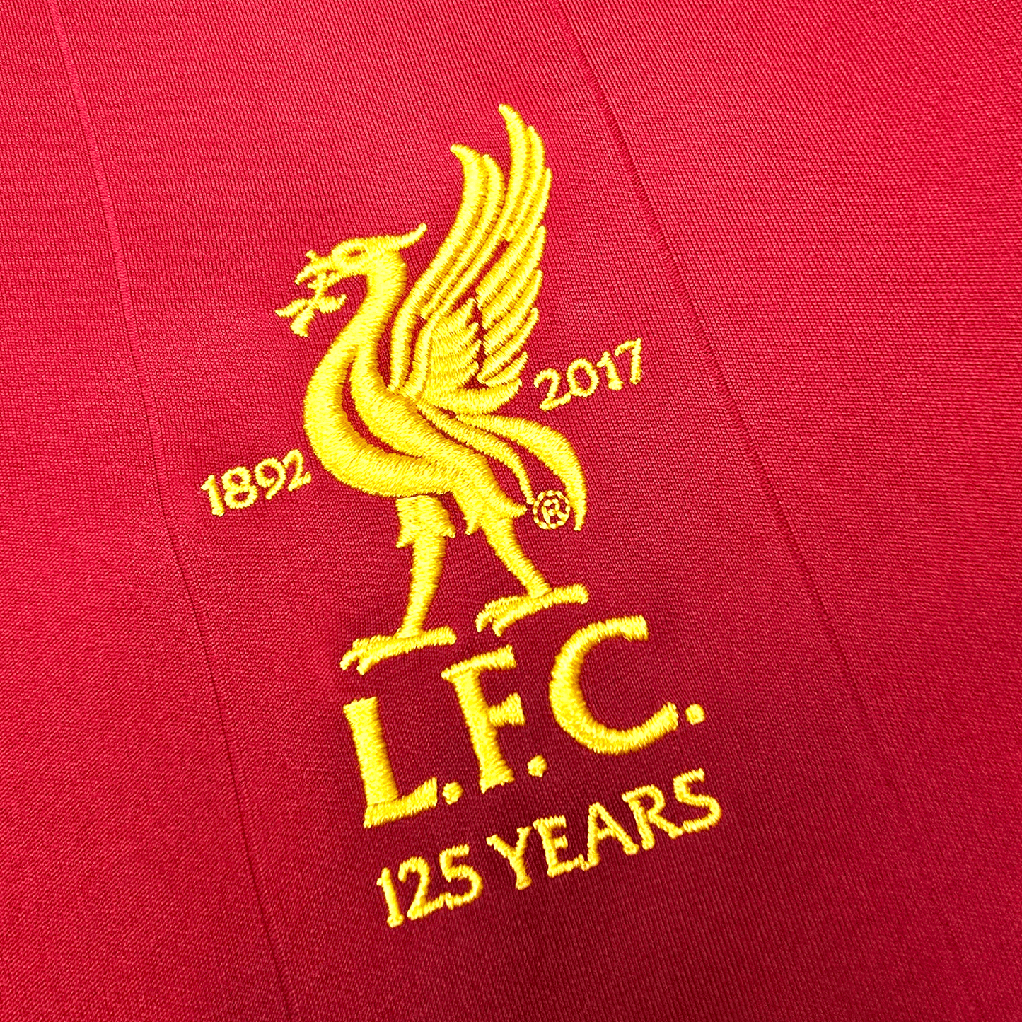 2017/18 Liverpool Home Football Shirt (M) New Balance #11 M.Salah