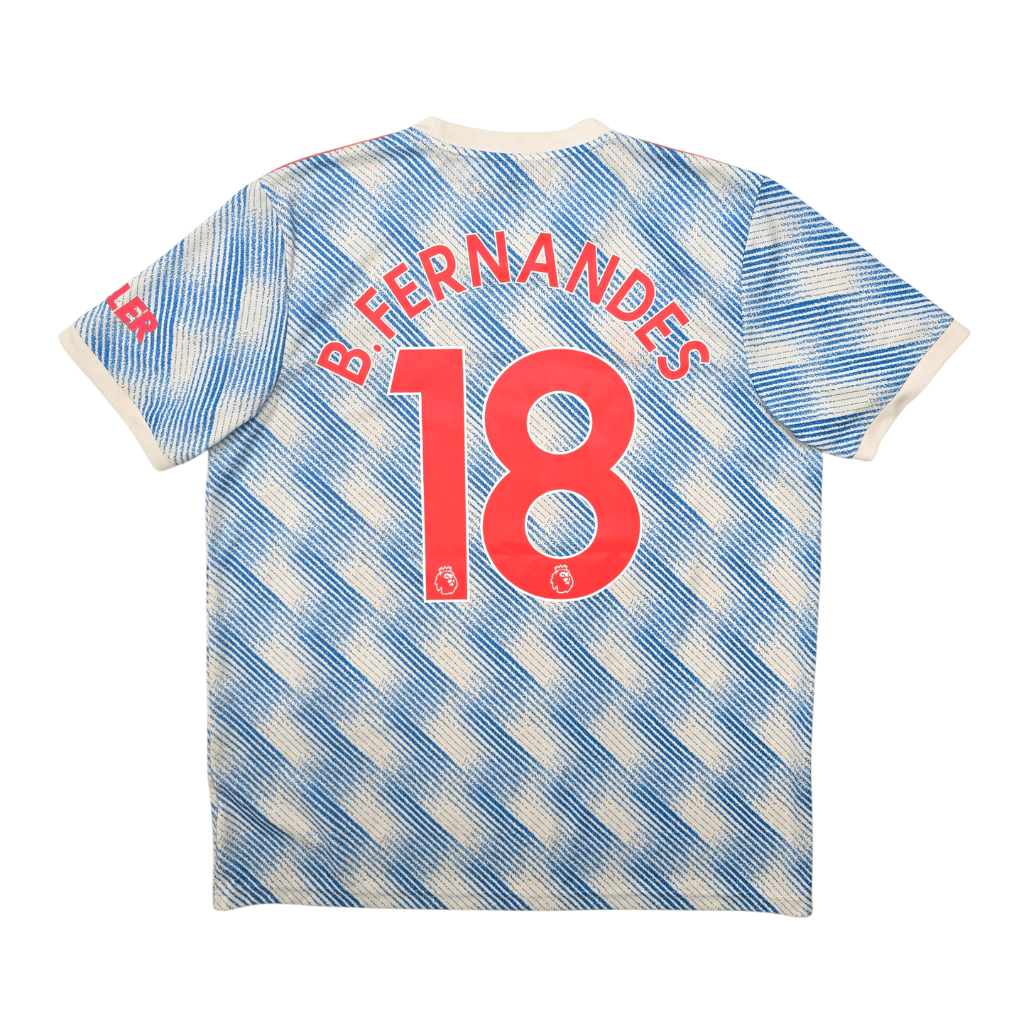 2017/18 Manchester United Away Football Shirt (XL) Adidas #18 B.Fernandes