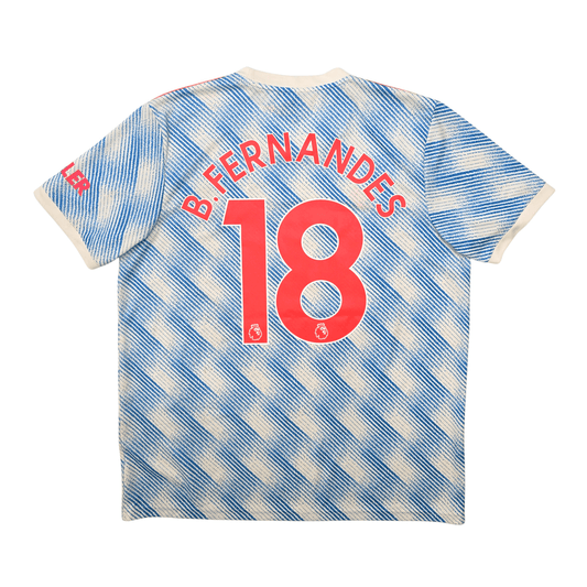 2017/18 Manchester United Away Football Shirt (XL) Adidas #18 B.Fernandes